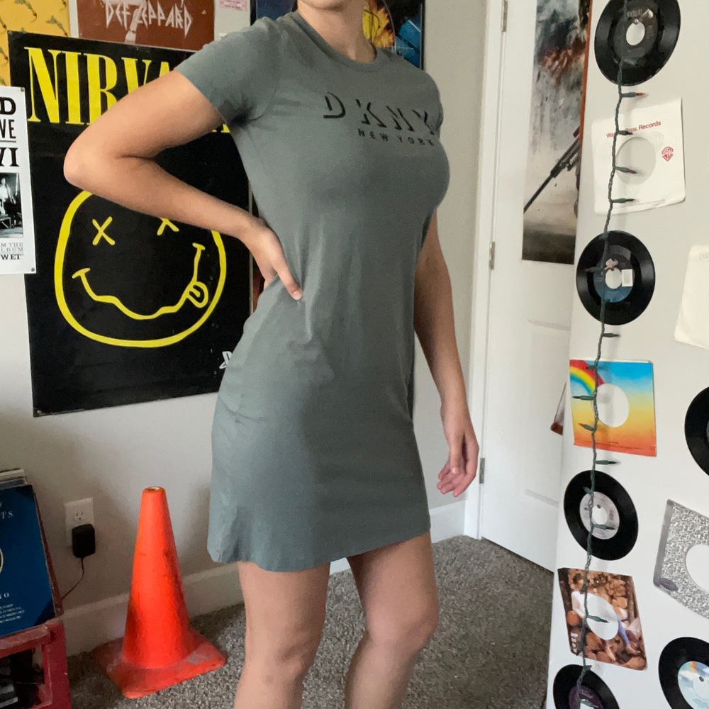 Sporty DKNY T-Shirt Dress